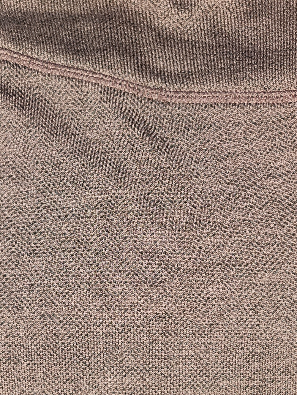 Title Nine Eighth Day 2.0 Tights In Herringbone Brown - Picture 2 of 9
